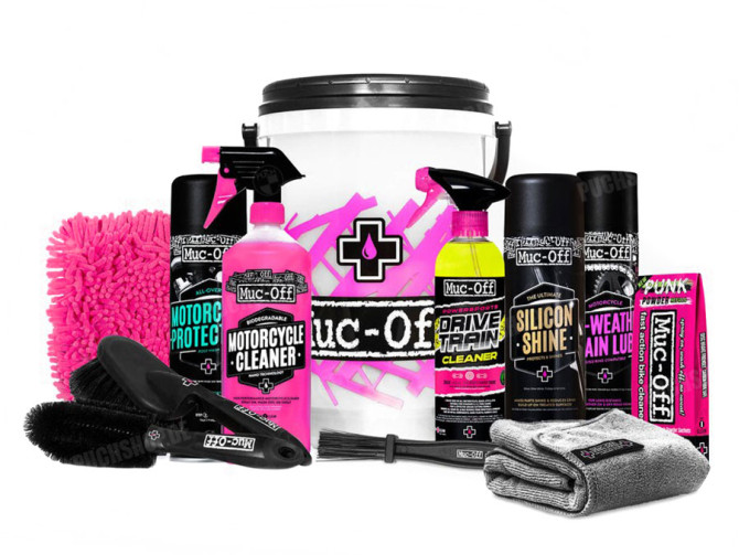 Muc-Off Powersports Dirt Bucket Kit reinigingsset XL main