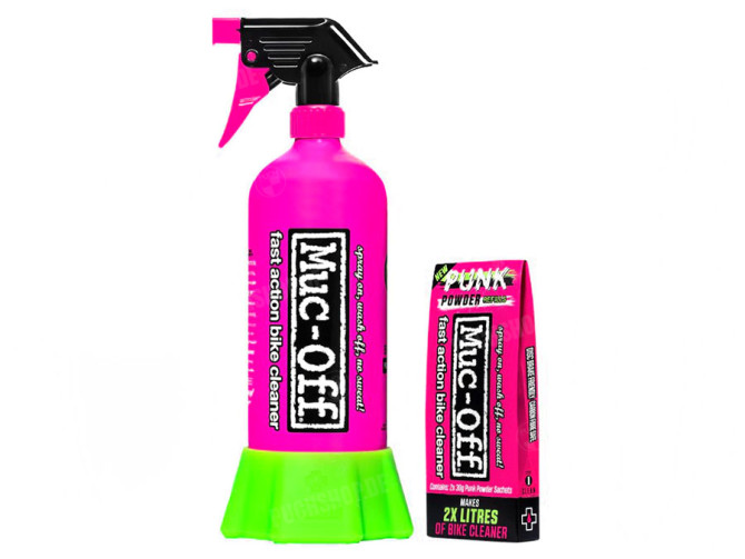 Muc-Off Bottle For Life Bundel + Punk Powder set main