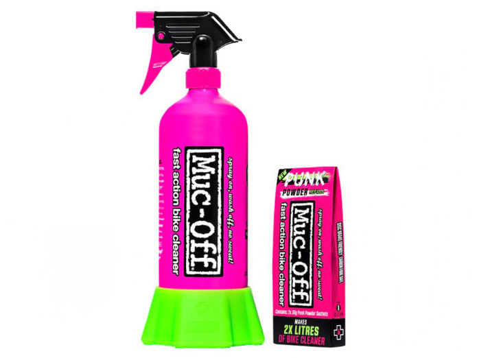 Muc-Off Bottle For Life Bundel + Punk Powder set