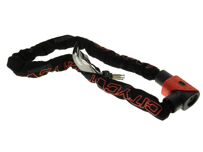 Kettingslot 120cm Starry ART *** rood