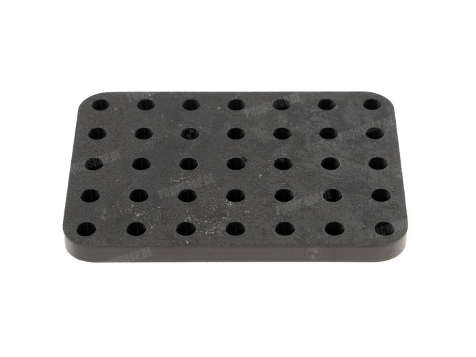 Sproeier opslag plaatje 6mm sproeiers