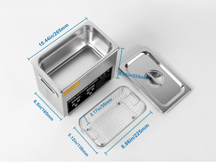 Ultrasonic cleaner professional 3.2 liter
