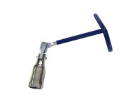 Spark plug wrench T-handle