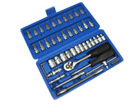 Socket tool set 46-pieces