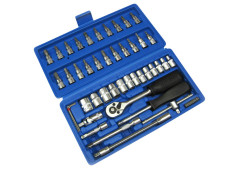 Socket tool set 46-pieces