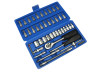 Socket tool set 46-pieces thumb extra