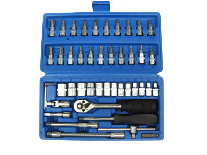 Socket tool set 46-pieces product