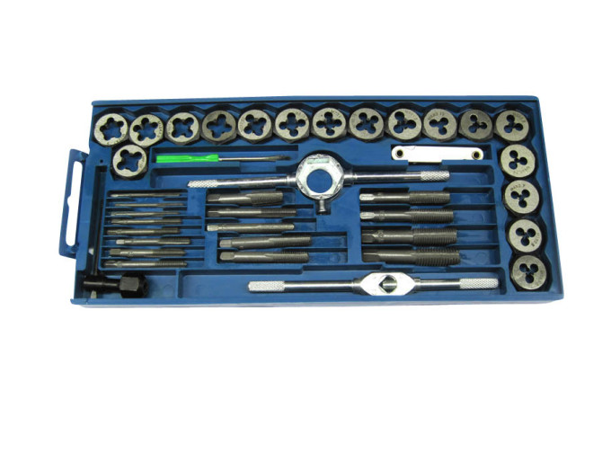 Thread cutting and tapping set 40-pieces product