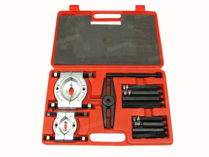 Lagertrekkerset uitwendig