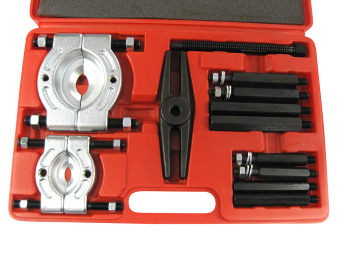 Lagertrekkerset uitwendig