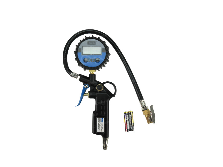Tire pressure meter with digital readout main