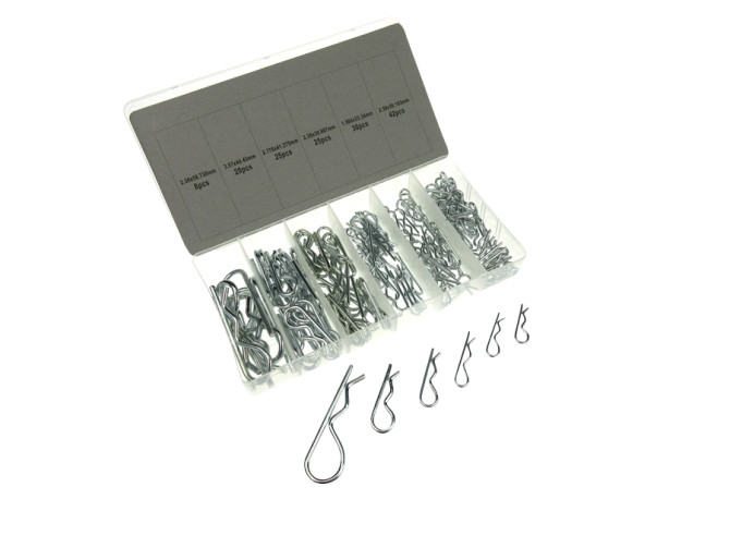 Locking spring assortment set 150-pieces product