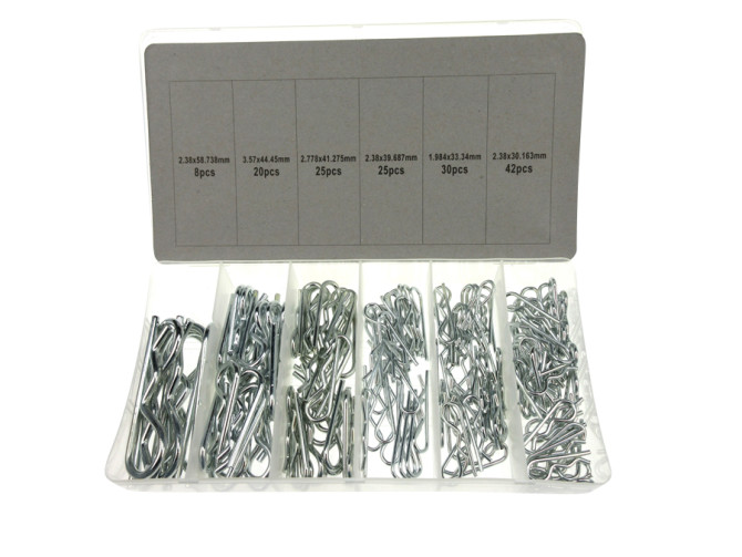 Locking spring assortment 150-pieces product