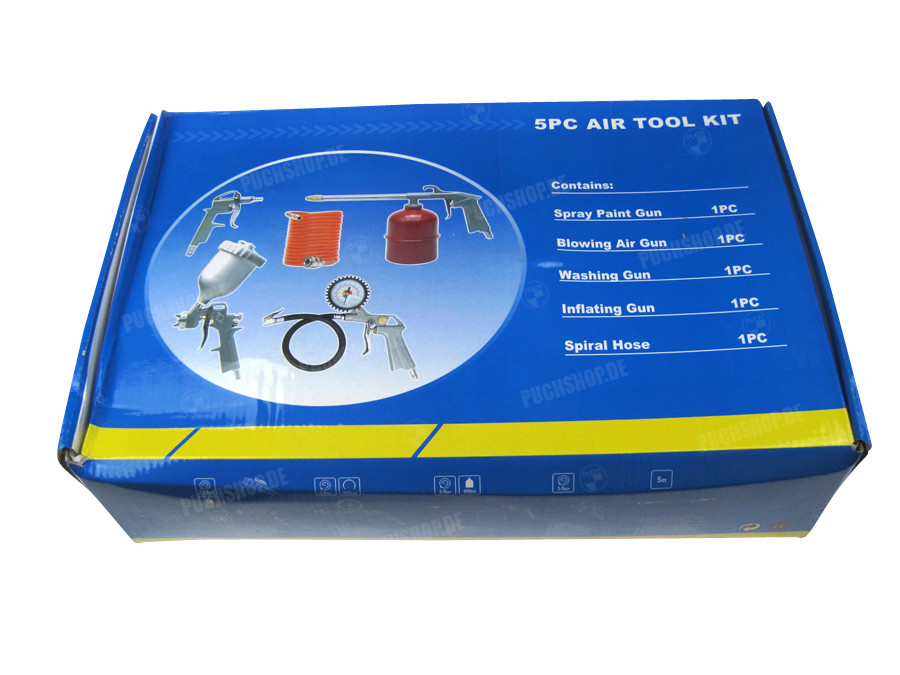 Looking for a air compressor tool set 5pieces?