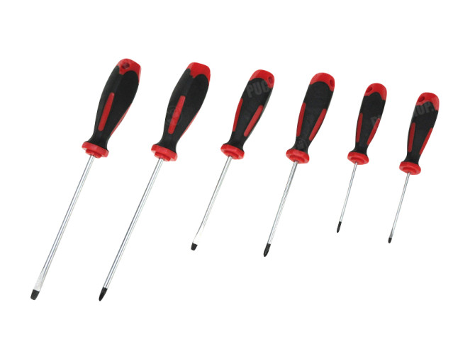 Screwdriver softgrip 6-pieces main