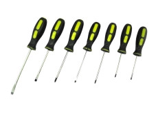 Schraubendrehersatz Softgriff 7-Teilig