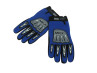 Handschoen MKX cross blauw / zwart (S-XL)