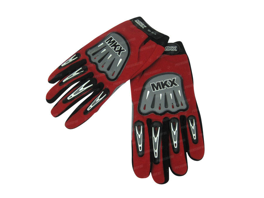 Handschoen MKX cross rood / zwart main