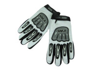 Glove MKX cross white / black