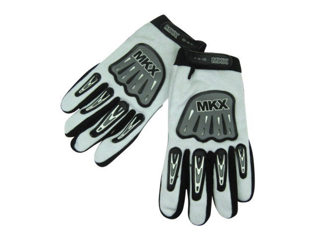 Handschuhe MKX cross Weiss / Schwarz product