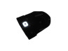 Beanie muts met LED lamp zwart Beanie muts met LED lamp zwart