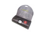 Beanie muts met LED lamp zwart Beanie muts met LED lamp zwart