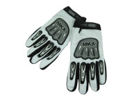 Handschuhe MKX cross Weiss / Schwarz