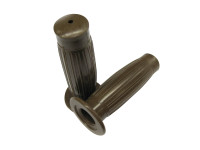 Handle grips Classic dark brown 24mm / 22mm
