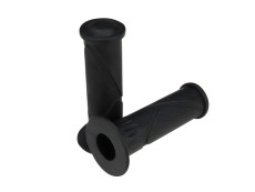 Handle grips Retro black 24mm / 22mm