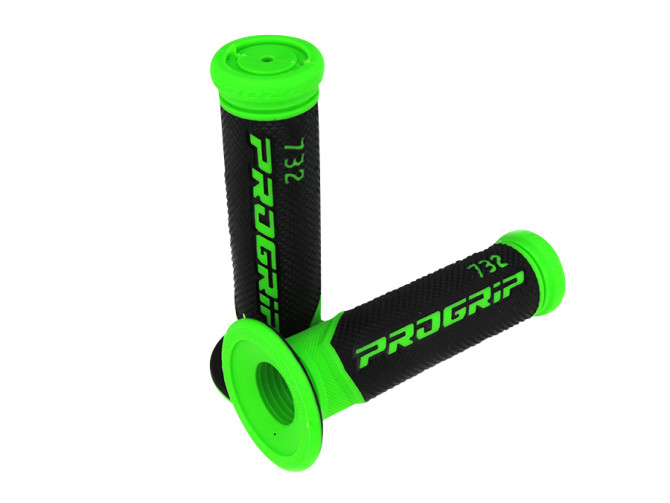 Handle grips ProGrip Scooter Grips 732-295 black / green 24mm / 22mm product