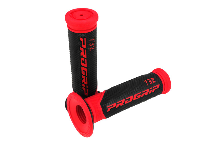 Griffsatz ProGrip Scooter Grips 732-149 Schwarz Rot 24 22mm