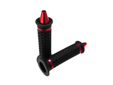 Handle grips Spike red 24mm / 22mm