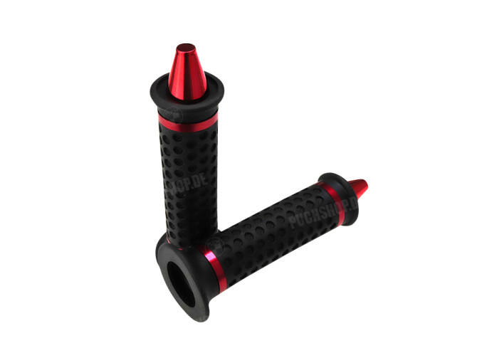 Handvatset Spike rood 24mm / 22mm main