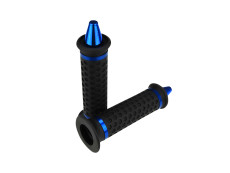 Handvatset Spike blauw 24mm / 22mm 