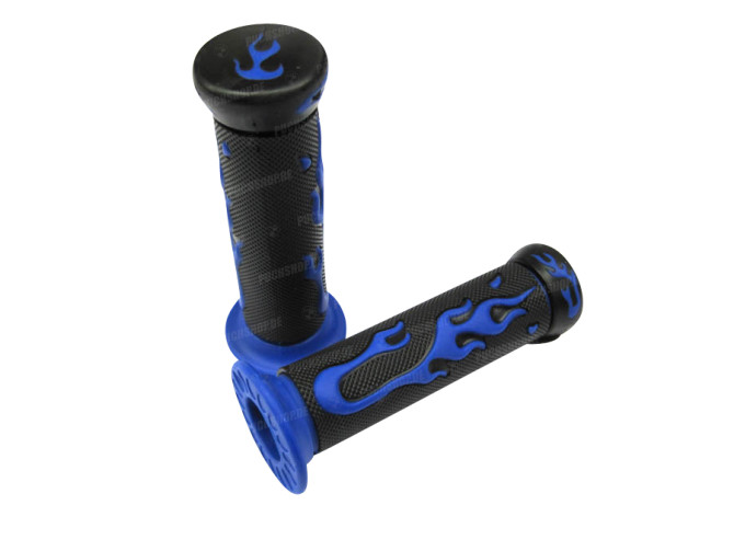Handle grips Flame blue 24mm / 22mm 1