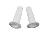 Handle grips Magura replica white 24mm - 22mm