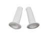 Puch Grips Grips Magura replica white Handle grips Magura replica white 24mm - 22mm