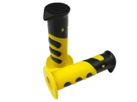 Handle grips Cross 922X black / yellow 24mm / 22mm