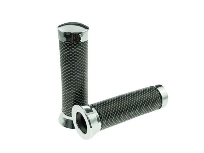 Handle grips carbon look 24mm / 22mm main