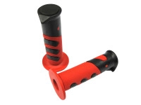 Handle grips Cross 922X black / red 24mm / 22mm