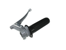 Handle set right throttle lever classic as original grey 