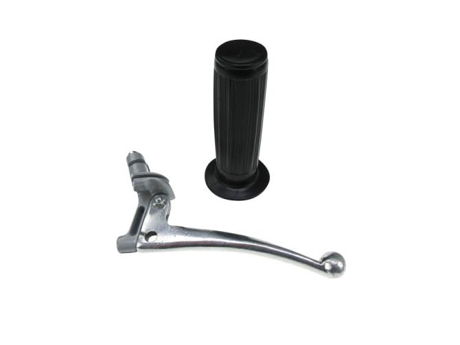 Handle set right throttle lever classic as original grey  product