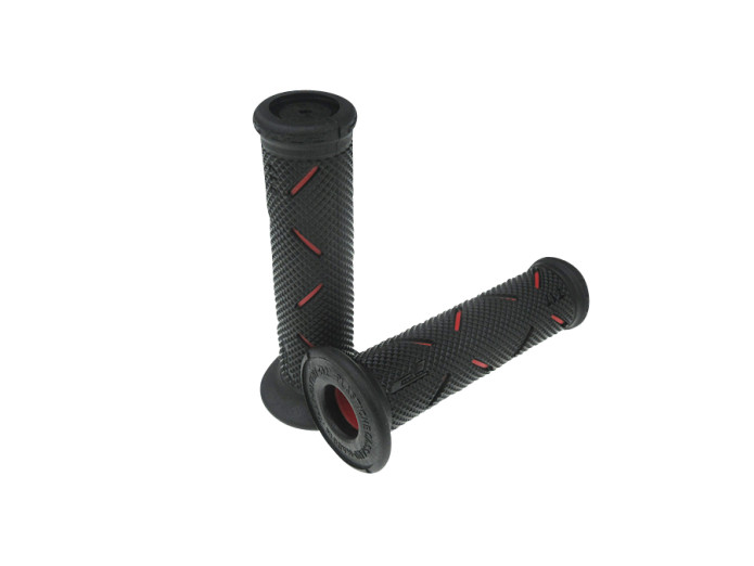 Griffsatz ProGrip Road Grips 717-149 Schwarz / Rot 24mm 22mm