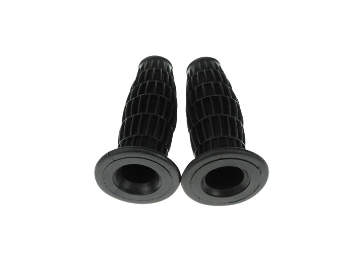 Handvatset Classic soft zwart 24mm / 22mm