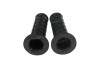 Puch Handvatten Handvatset Lusito zwart Handvatset blok zwart 24mm / 24mm (handschakeling)