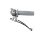 Handle set left shift Lever 2-speed NTS grey