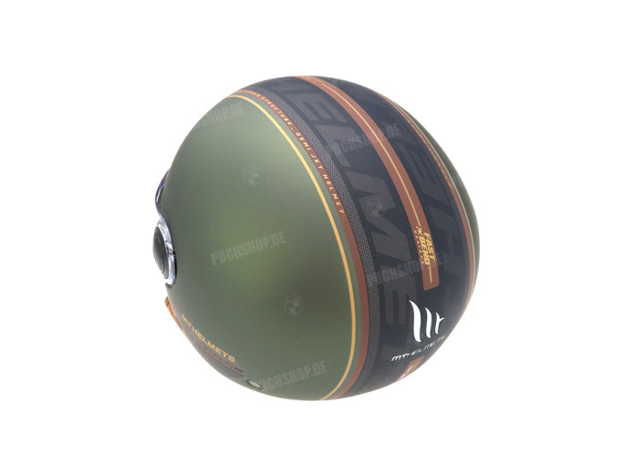 Helm MT Street S Entire matt green / brown (XS - XL)