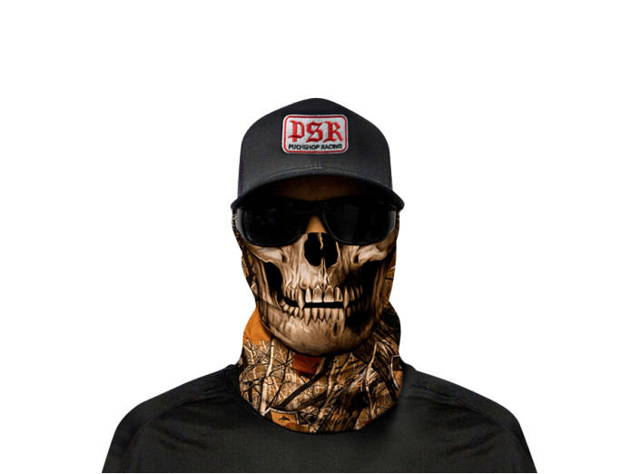 Face Shield SA Forrest Camo Skull