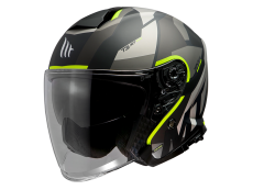 Helmet MT Jet Thunder III SV Bow black / yellow