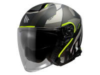 Helm MT Jet Thunder III SV Bow Schwarz / Gelb